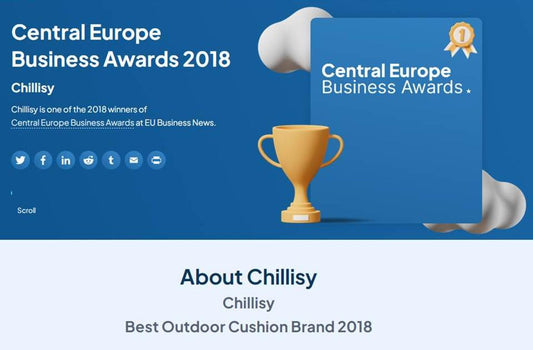 Beste Outdoor Kissen Marke 2018 ist chillisy