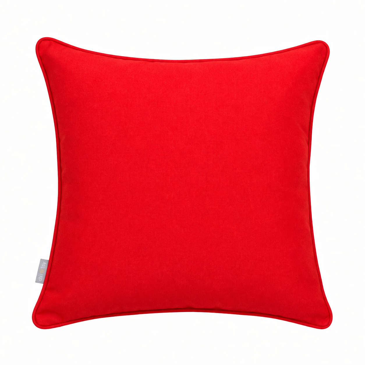 Outdoor Kissen Rot – wetterfest, wasserabweisend & UV-beständig, Made – chillisy®