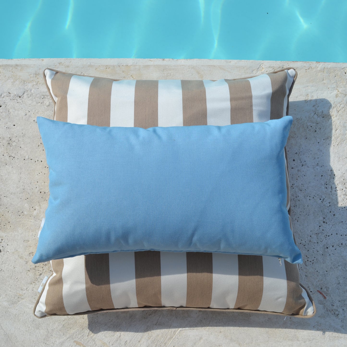Kissen Himmelblau Outdoor