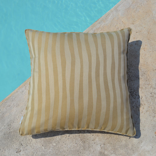 Cushion Waves Beige Sand