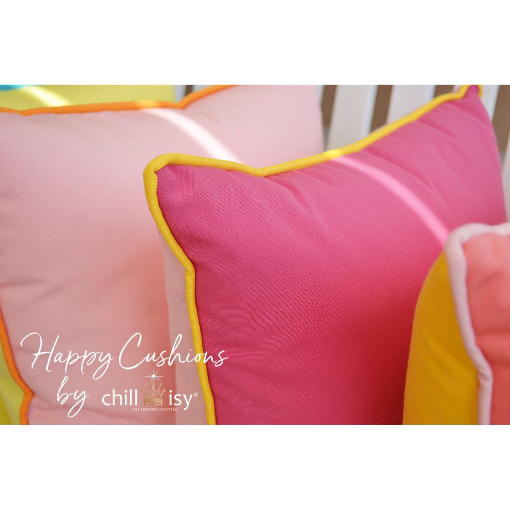 Dekokissen Kissen Bunte Outdoor Kissen, Happy Cushions (BODHCK-3C) online bei chillisy kaufen.