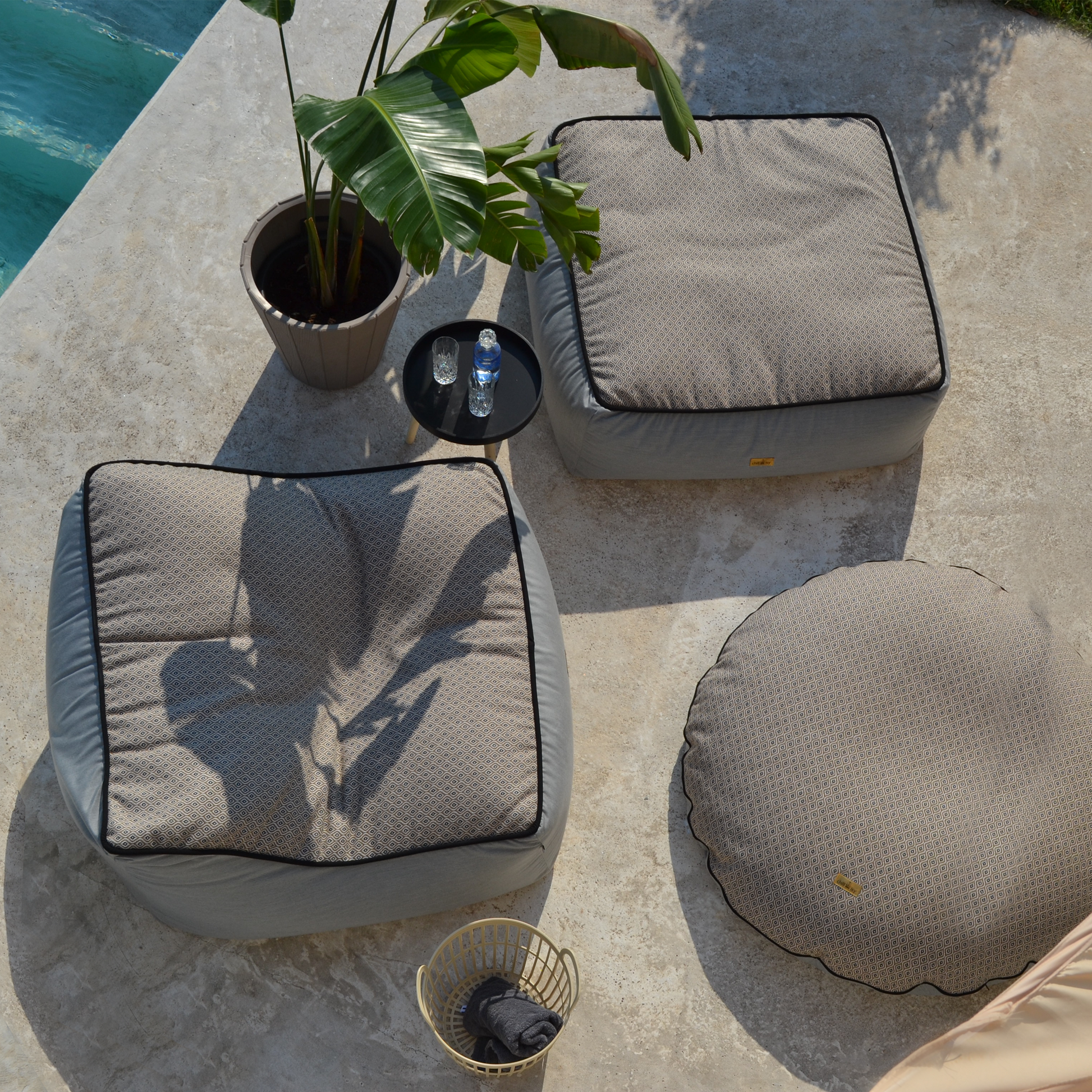Lounge Sessel Gartenmöbel Sunbrella Komo by chillisy