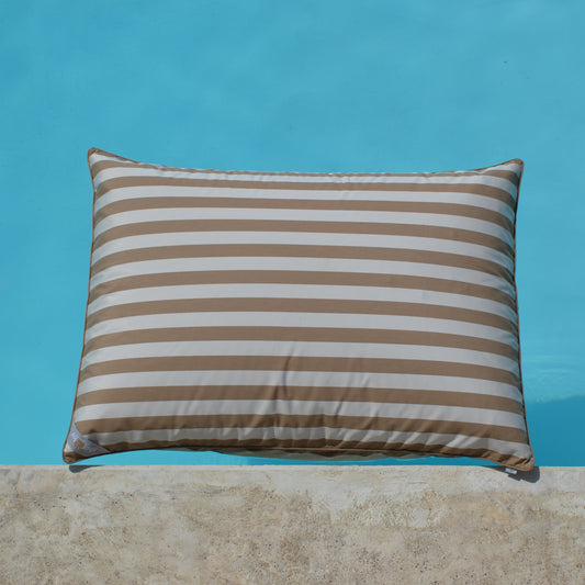 Pool Sitzsack LE CLUB Beige Gestreift