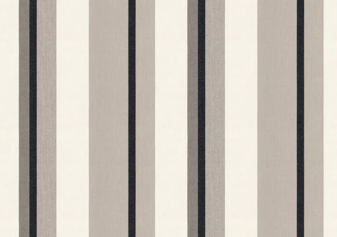 Kissen Sunbrella® Stripes Canyon Grau