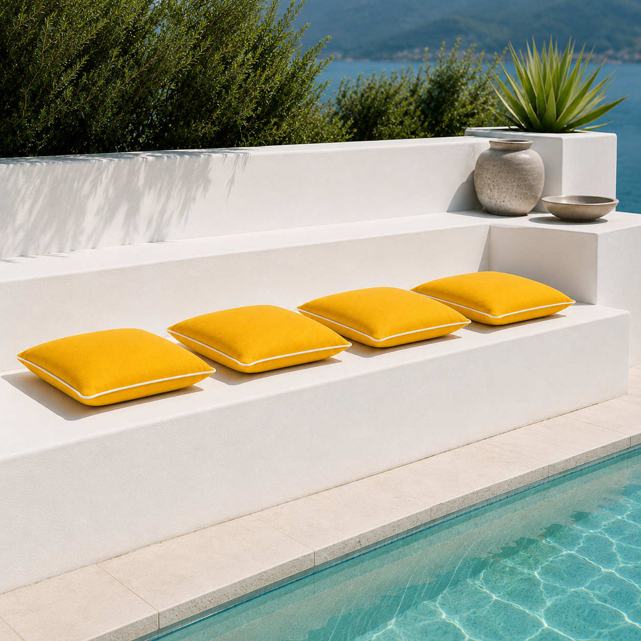 Outdoor Sitzkissen – Premium Sitzkissen für Garten, Terrasse & Balkon | chillisy®