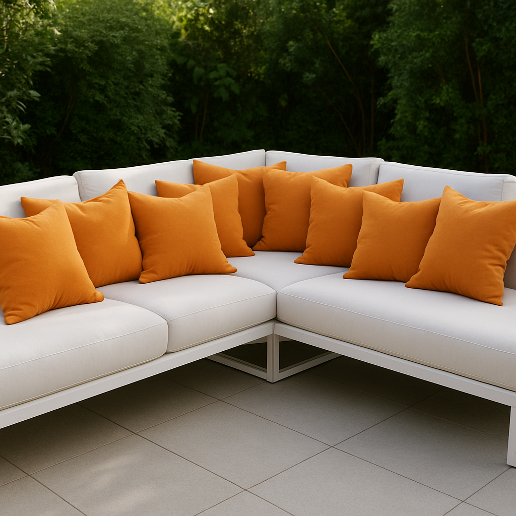 Kissen Summertime Orange Mandarine