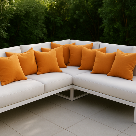 Kissen Summertime Orange Mandarine