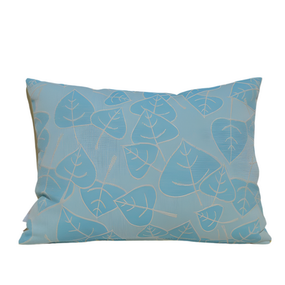 Kissen Messina Eisblau Limone