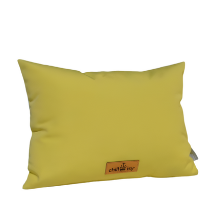 Kissen Messina Eisblau Limone