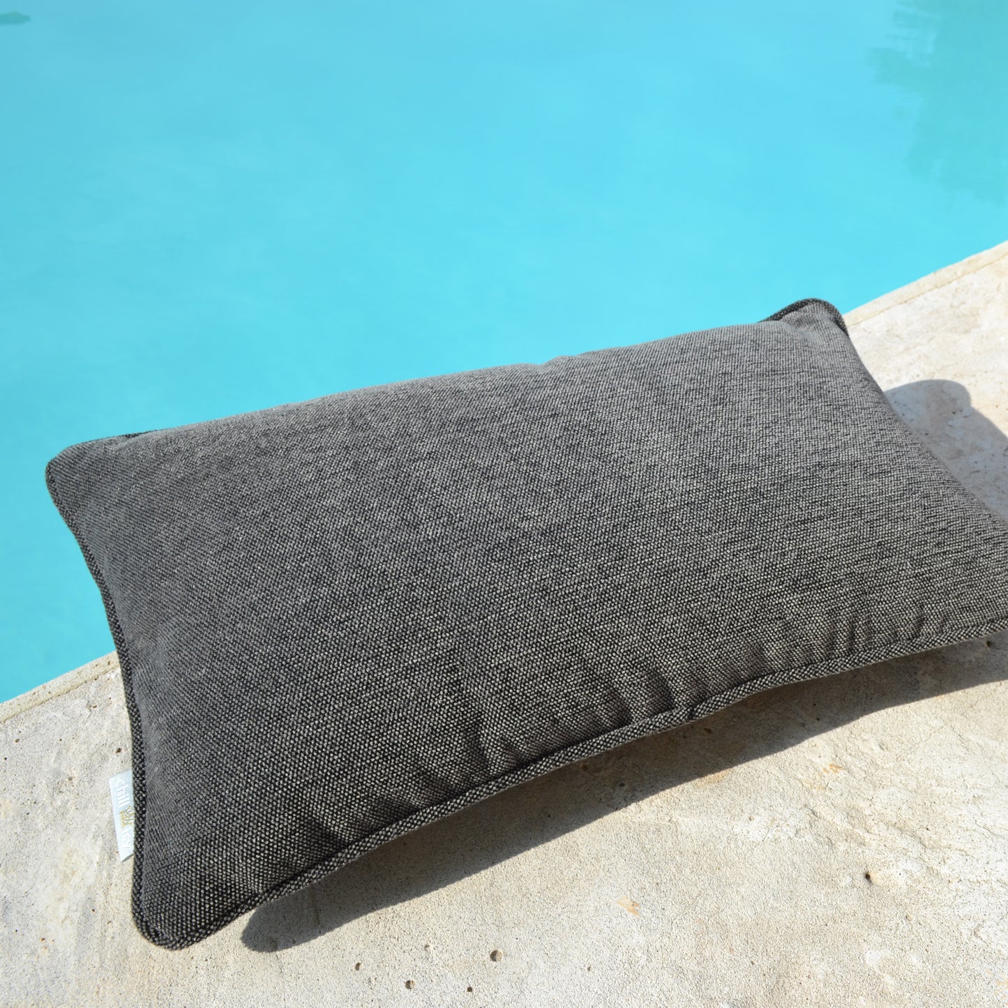Kissen SOFTY GRAY für Indoor, Outdoor, Yacht, Farbe: Grau. Cushion SOFTY GRAY for Indoor, Outdoor, Yacht, color: gray.