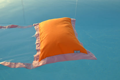 Wasserhängematte Mallorca Rosa-Limone-Mandarine