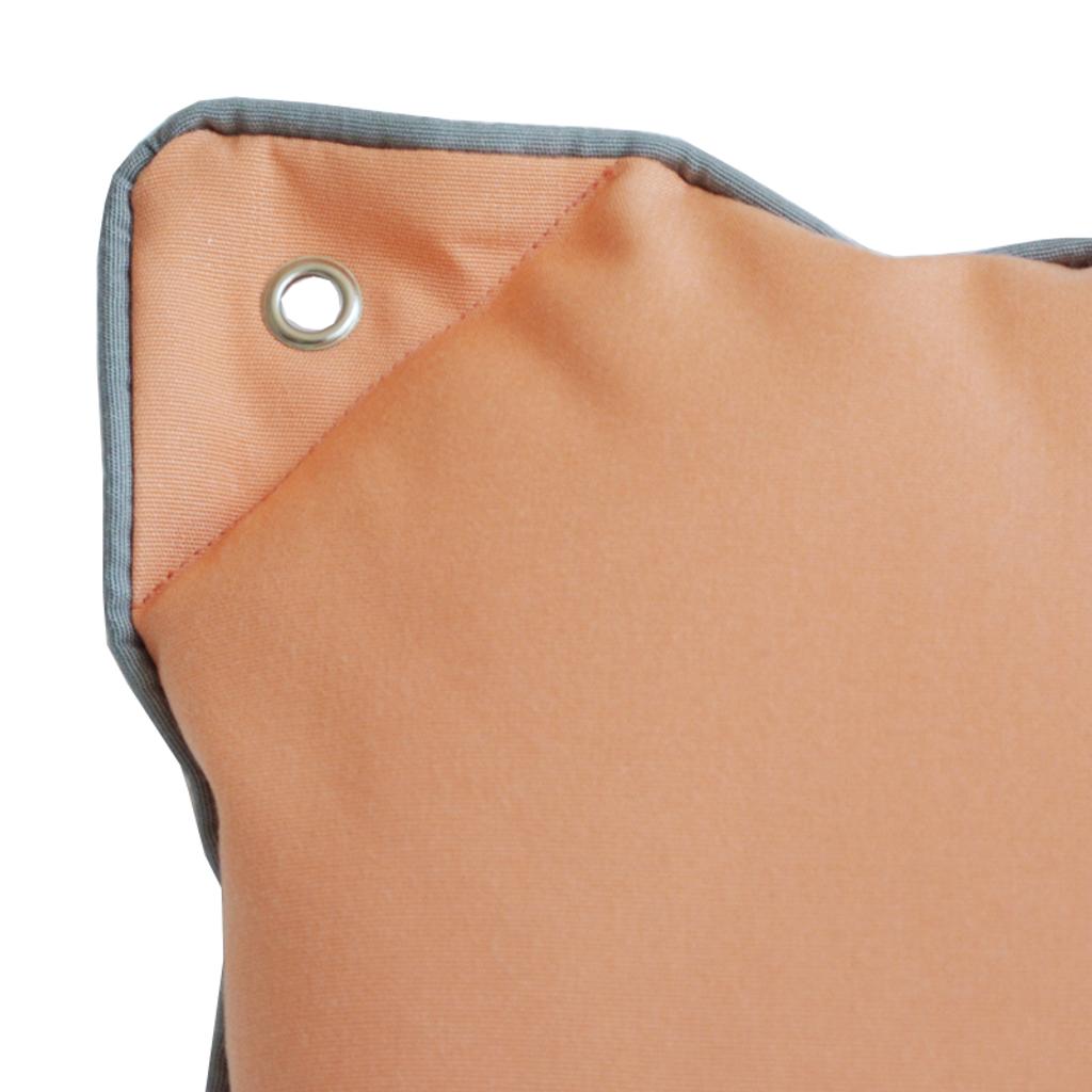 Yachtkissen Bootskissen, Farbe: Aprikot, Verwendung: Indoor, Outdoor, Yacht; Marke: chillisy; Hergestellt in Deutschland. Yacht cushion boat cushion, color: apricot, use: indoor, outdoor, yacht; Brand: chillisy; Made in Germany. Worldwide shipping.