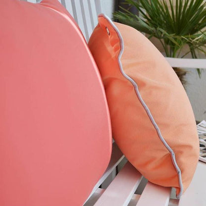 Bootskissen Yachtkissen, Farbe: Pink Grapefruit, Koralle. Indoor, Outdoor, Yacht. Hersteller: chillisy Deutschland.