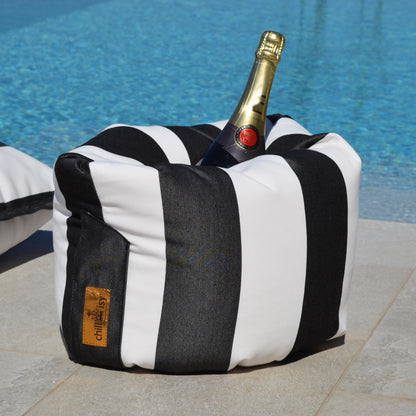 Flaschenkühler schwimmender Champagne Belt "Sveti Stefan" für Flaschen bis zu 1,5 Liter Magnum, Marke: chillisy