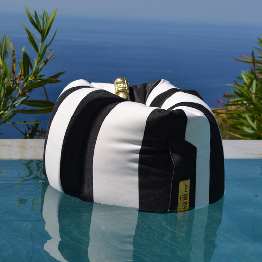 Flaschenkühler schwimmender Champagne Belt "Sveti Stefan" für Flaschen bis zu 1,5 Liter Magnum, Marke: chillisy