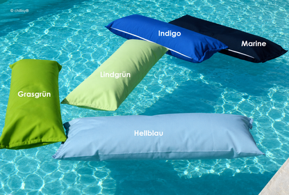 Schwimmkissen 'St. Barth' 120x45 | Hergestellt in Deutschland | chillisy®