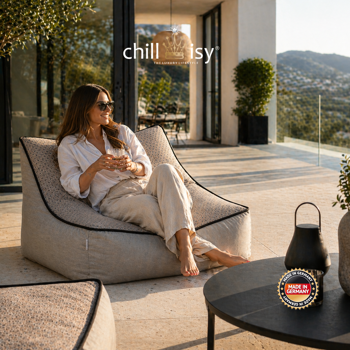 Lounge Sessel Set Sunbrella Komo kaufen