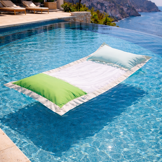 chillisy Wasserhängematte IBIZA im Infinity Pool – Luxus Pool Lounge