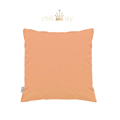 Kissen, Farbe: Apricot, Verwendung: Indoor, Outdoor, Yacht. Marke: chillisy. Hergstellt in Deutschland. 