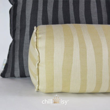 Nackenrolle Waves in der Farbe Beige Sand, online kaufen, Marke: chillisy Kissen