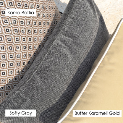 Kissen SOFTY GRAY für Indoor, Outdoor, Yacht, Farbe: Grau. Cushion SOFTY GRAY for Indoor, Outdoor, Yacht, color: gray
