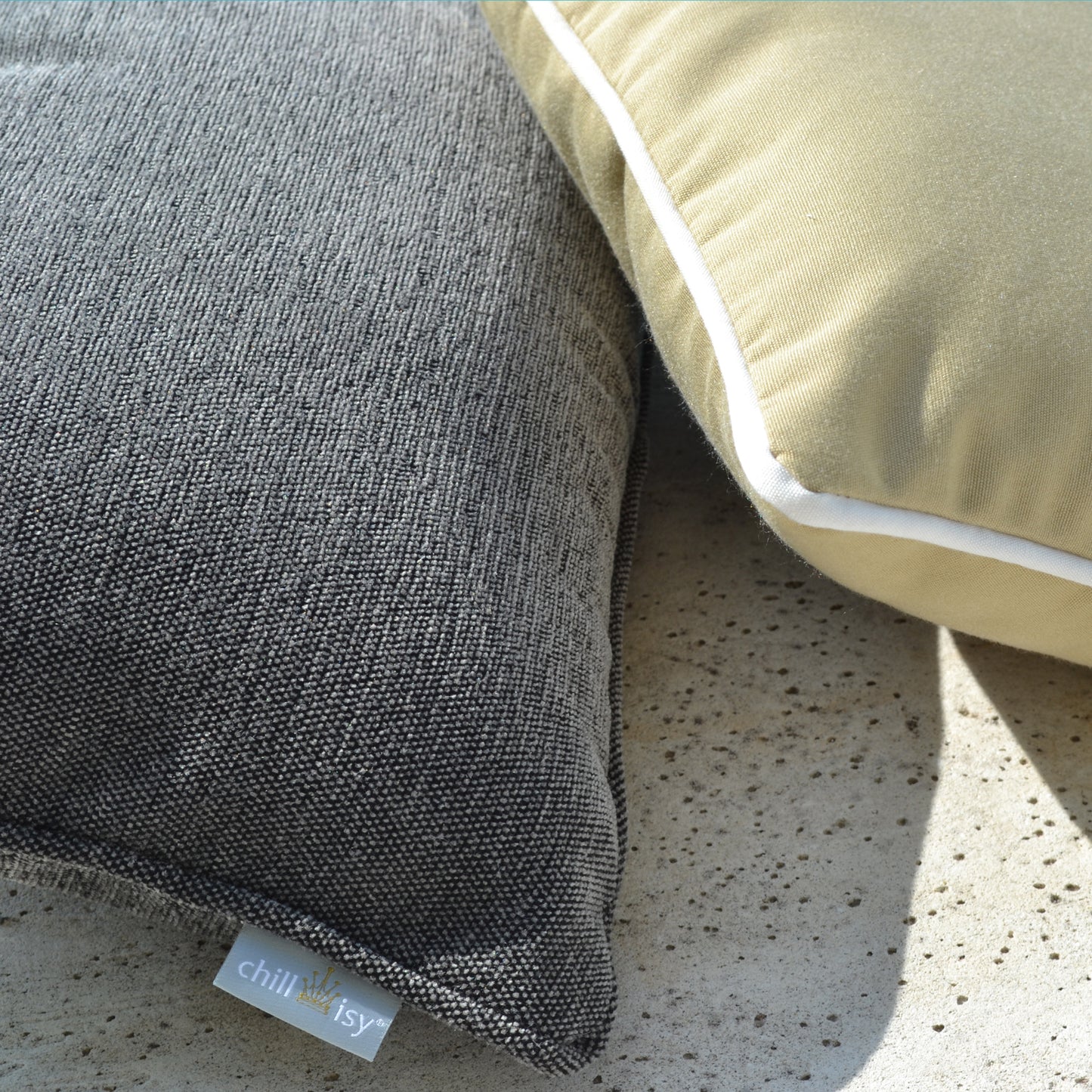 Kissen SOFTY GRAY für Indoor, Outdoor, Yacht, Farbe: Grau. Cushion SOFTY GRAY for Indoor, Outdoor, Yacht, color: gray