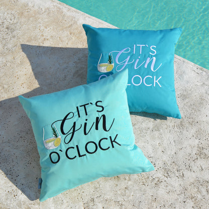 Kissen IT'S GIN O'CLOCK 45x45 Mint

Verwendung: Indoor,&nbsp;Outdoor&nbsp;&amp; Yacht


Mint farbenes Kissen bestickt mit dem Motiv IT‘S GIN O‘CLOCK. Die Kissenform ist quadratisch und misst 45x45 cm.