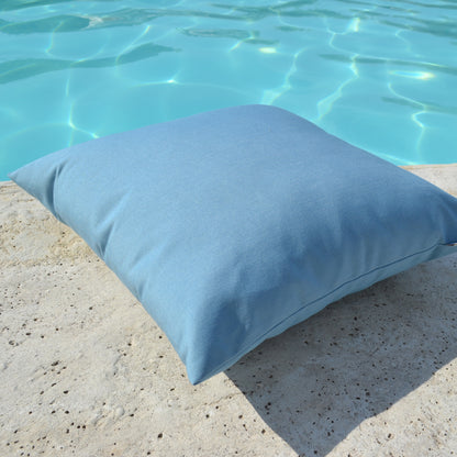 Kissen Himmelblau Outdoor ab 40x40cm, cushion sky blue outdoor