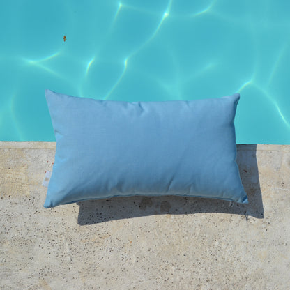 Kissen Himmelblau Outdoor ab 40x40cm, cushion sky blue outdoor