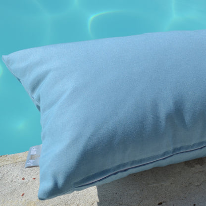 Kissen Himmelblau Outdoor ab 40x40cm, cushion sky blue outdoor
