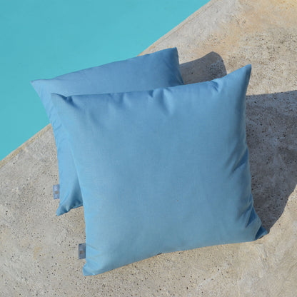 Kissen Himmelblau Outdoor ab 40x40cm, cushion sky blue outdoor