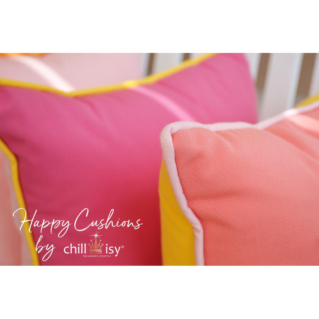 Dekokissen Kissen Bunte Outdoor Kissen, Happy Cushions (BODHCK-3C) online bei chillisy kaufen.