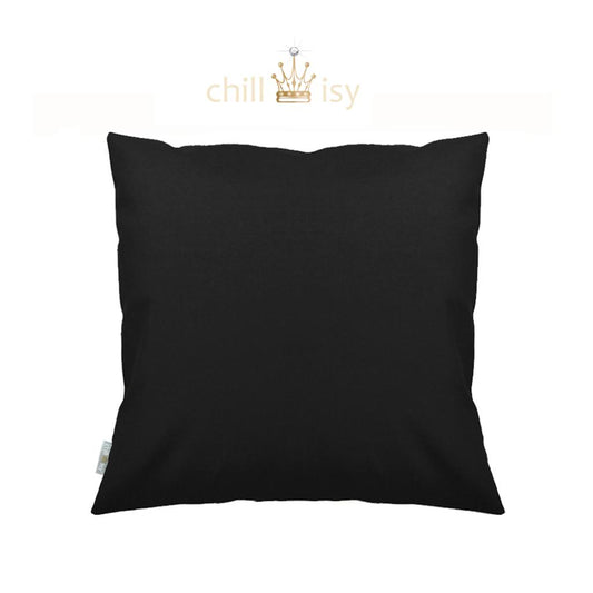 Kissen, Farbe: Schwarz, Black; Outdoor pillow, Yacht, Indoor. Marke/Brand: chillisy