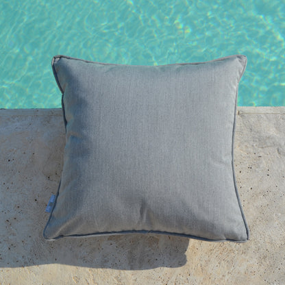 Kissen Summertime Premium mit Keder - Steingrau