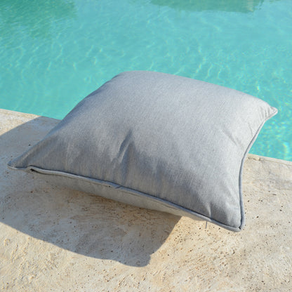 Kissen Summertime Premium mit Keder - Steingrau
