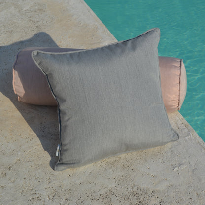 Kissen Summertime Premium mit Keder - Steingrau