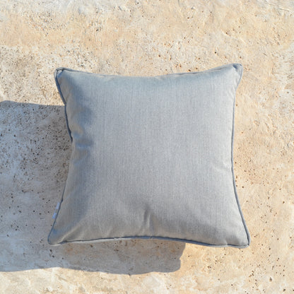 Kissen Summertime Premium mit Keder - Steingrau