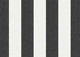 Kissen Sunbrella Vision Costa Middleburg schwarz Blockstreifen chillisy