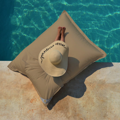 Pool Sitzsack Mallorca Junior in der Farbe Butter Karamell Gold