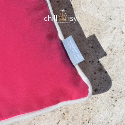 Pink outdoor cushion Lampone