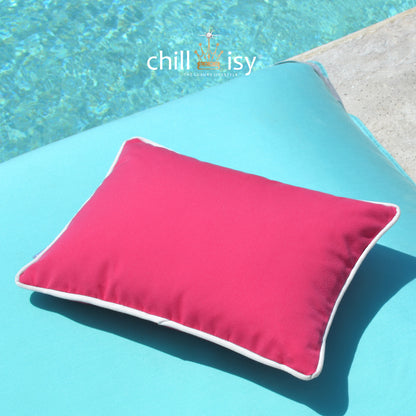 Pink outdoor cushion Lampone