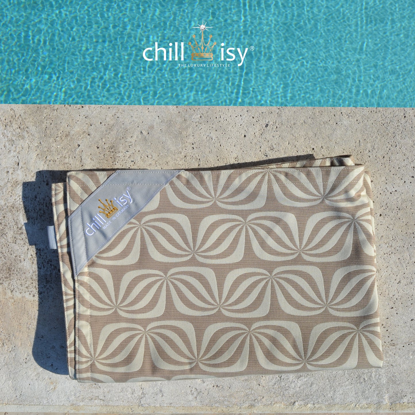 Poolkissenbezug Mai 90x130 cm im Butterfly Design von chillisy online kaufen