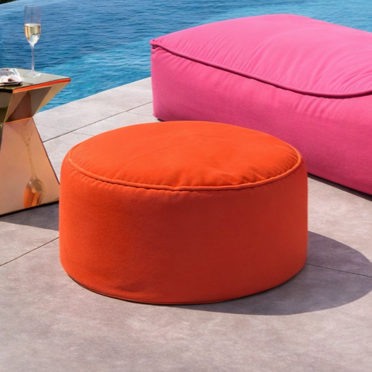 POUF CHILL EASY LOUNGE – Luxuriöser Outdoor Hocker von chillisy