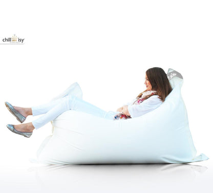 Luxus Sitzsack 160x120 cm online kaufen. Marke: chillisy, hergestellt in Deutschland.