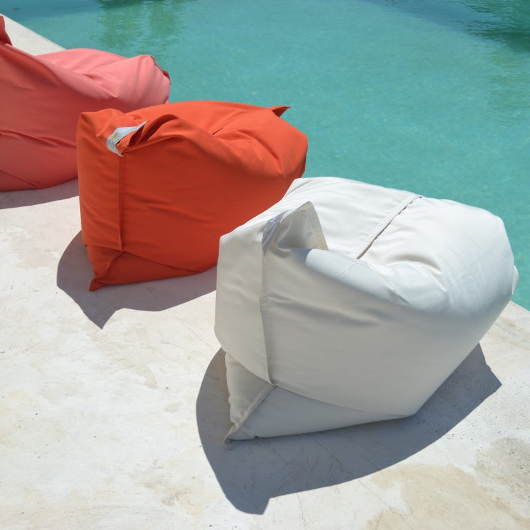 Sitzsack Luxus, Farbe: Tuerkis. Verwendung: Indoor, Outdoor, Yacht. Marke: chillisy, Kollektion: Summertime.