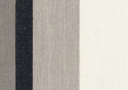 Kissen Sunbrella® Stripes Canyon Grau