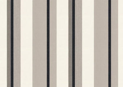 Kissen Sunbrella® Stripes Canyon Grau