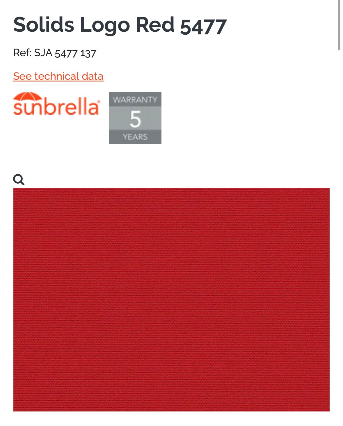 Sunbrella Logo Red 