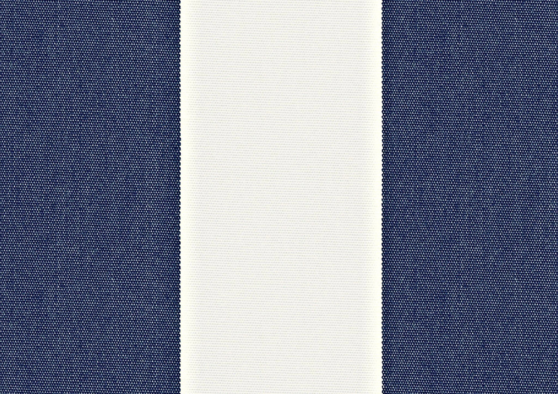 Sunbrella Vision Costa Capri Blau Weiß Blockstreifen