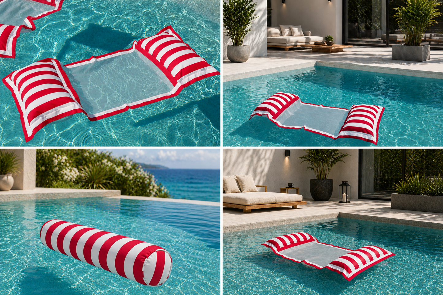 Schwimmnudel und Poolnudel im XXL Format mit 20 cm Durchmesser und 120 cm Länge aus Textil in Deutschland von chillisy hergestellt. Chlor- und Salzwasser beständig.